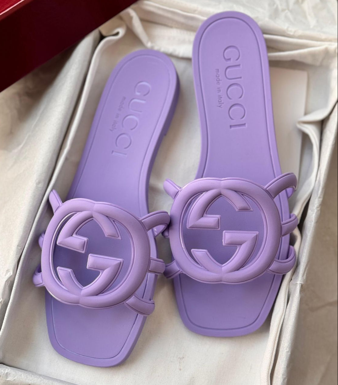 Sandales à motif GG pour femme
