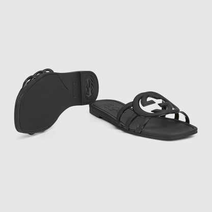 Sandales à motif GG pour femme